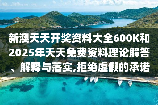 新澳天天開(kāi)獎(jiǎng)資料大全600K和2025年天天免費(fèi)資料理論解答、解釋與落實(shí),拒絕虛假的承諾